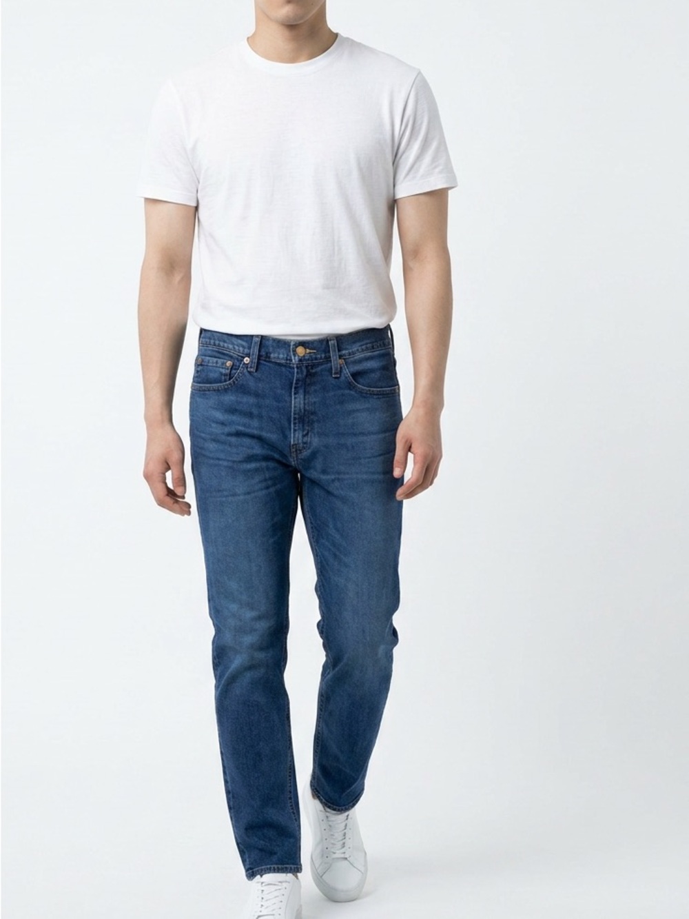 Signature by Levi‎ Strauss S67 Athletic Jeans Mens 33x30 Blue Excellent Tapered